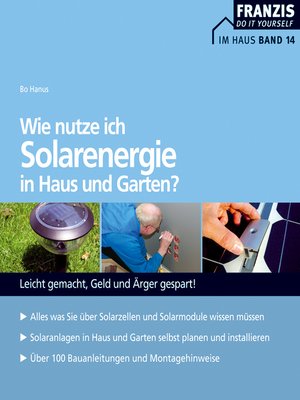 cover image of Wie nutze ich Solarenergie in Haus und Garten?